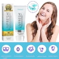thumbnail image 4 of Livfresh Toothpaste,Liv Fresh Toothpaste Gel,Toothpaste Gel,Clinically Proven to Remove Plaque 250% Better,Improves Gum Health 190% Better,Prevents & Reduces Tartar,Peppermint, 4 of 8