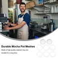 thumbnail image 5 of 8pcs Coffee Maker Accessories Mocha Pot Silicone Rings Durable Mocha Pot Meshes, 5 of 5
