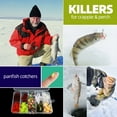 thumbnail image 5 of Ice 190pcs Ice Fishing Jigs Ice Fishing Lures Ice Fishing Starter Kit For Walleye Crappie Panfish, 5 of 7