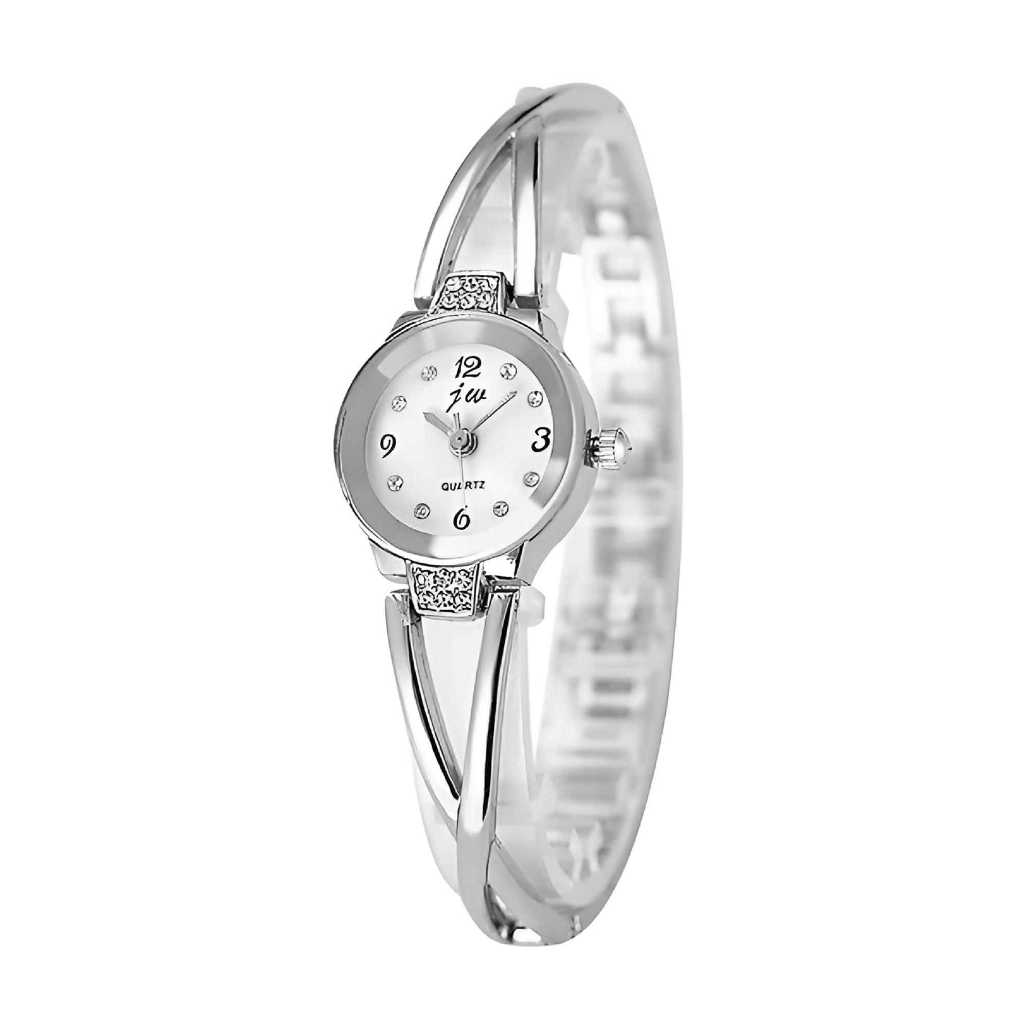 DESIGNICE 2026 New Women Quartz Watches Fashion Elegant Waterproof Wristwatch Petite Bracelet Watch for Daily Wear,Office,Parties,Casual,Formal (Silver)