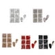 thumbnail image 2 of Qarigey Uñas de cristal para uñas, 6 cajas de cristal de fondo plano para decoración de uñas, joyas de diamantes, Kit de piedras, bolsas, Juegos de manicura Diamante de imitación negro, 2 of 6
