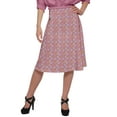 thumbnail image 1 of Moomaya Jupe Imprimée pour Femmes en Poly Spandex Tenue Décontractée Jupe d'Été pour Filles, 1 of 5