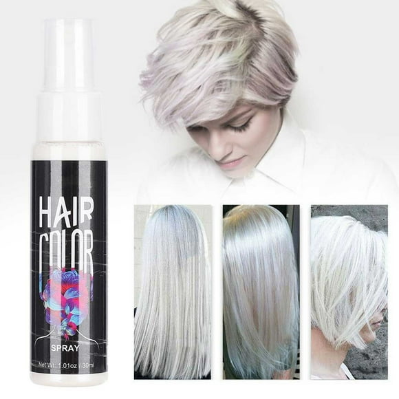 Temporary Hair Color Spray, Vibrant Results Unisex Hair Dye Spray, Non Greasy Reduces Bleach Damage No Pungent Taste, 30ml
