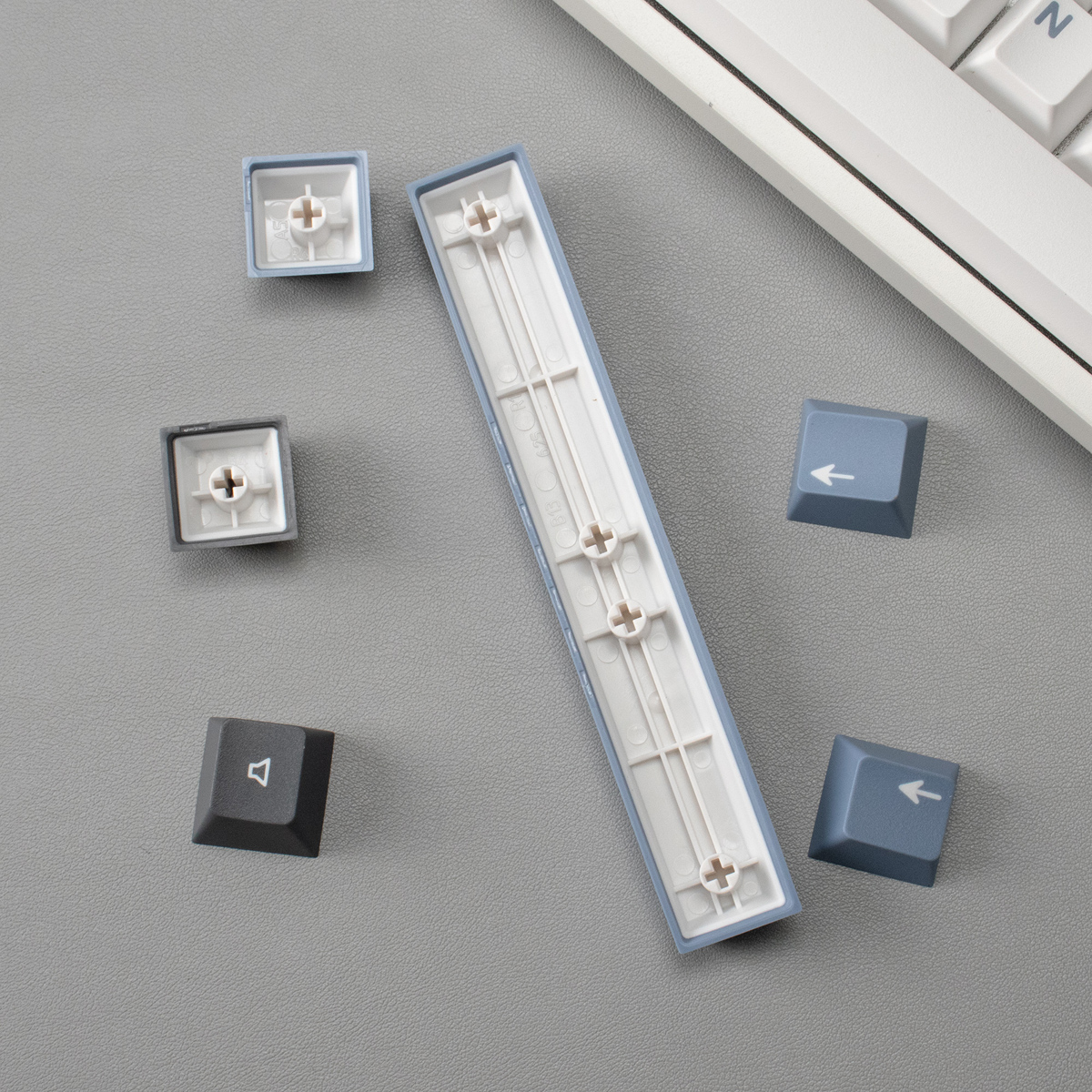 Keycaps 171 Keys Cherry Profile PBT Double Shot Arctic Circle Keycap Suitable for 61/64/68/84/87/96/104/108 Mechanical Gaming Keyboard