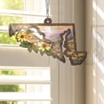 thumbnail image 1 of Adorno colgante FLAGWIX Maryland Suncatcher Baltimore Orioles, 1 of 7