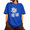 2-Blue, variant on UNISHE Women's Late Night Readers Club Graphic Vintage Washed T-Shirt Short Sleeve Oversized Cream Tee