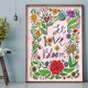 thumbnail image 3 of Cuadros Decorativos Diamante pintura 5D DIY flor hierba parcial especial taladro Rhinestone Kit Tmvgtek embutido en tela, 3 of 9