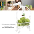 thumbnail image 3 of Dollhouse Standing Bird Swing with Lifelike Features, Premium Materials, Easy Assembly, for Imaginative Play, Metal Structure, 3 of 7