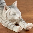 thumbnail image 4 of Sox Cat Sculpture Gray Gray, 4 of 5