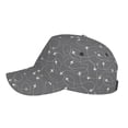 thumbnail image 5 of Naloa Original Classic Low Profile Hat Men Women Baseball Cap Dad Hat Adjustable Unconstructed Airplane Routes Around The World Print Cap, 5 of 9