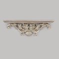 thumbnail image 2 of kurtrusly Floating Shelf Hollow Storage Rack for Office Bedroom Bathroom Decor Crafts champagne, 2 of 9