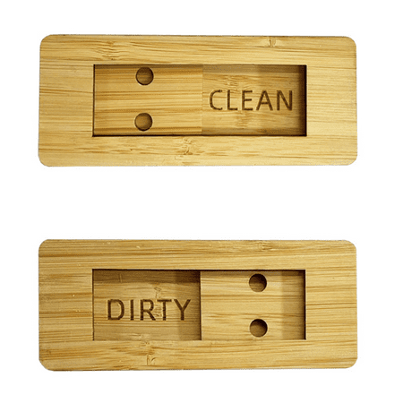 Dishwasher Clean Dirty Indicator, Easy to Read & Slide, Can DIY Sign ...