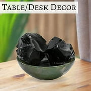 Amazing Gemstone Black Obsidian Crystal Raw Decorative Stones
