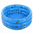 thumbnail image 1 of Inflatable swimming pool - blue - 80*30CM + air pump, 1 of 5