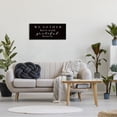 thumbnail image 2 of Stupell Industries Gather With Grateful Hearts Family Typography Sign Graphic Art Black Framed Art Print Wall Art, Design by Elizabeth Tyndall, 2 of 5