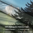 thumbnail image 7 of Tranquil Forest Wall Tapestry, Lakeside Mountain Tapestries for Room Decor, Sun Ray Nature Tapestry 30"x40", 7 of 7