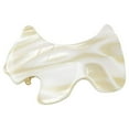 thumbnail image 2 of French Amie Scottish Dog Puppy 2" Small Celluloid Handmade Hair Barrette, 2 of 40