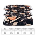 thumbnail image 2 of 3 Pcs Soft Bedding Set, Includes 1 Duvet Cover with Zipper And 2 Pillow,Shams Flower Entwined Snake King(102"×90"), 2 of 8