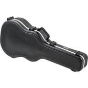 SKB Cases Acoustic Dreadnought Deluxe and 12-String Guitars Hardshell Case with Contoured Arched Lid, TSA Latch, Over-Molded Handle, and EPS Foam Interior
