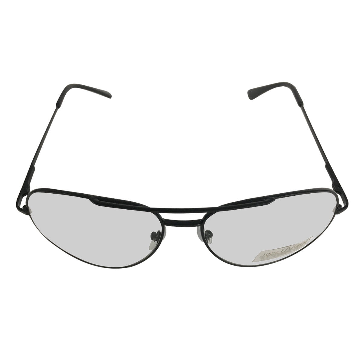 Black Rounded Thick Frame Clear Glasses  Johnny Depp Sunglasses Round Lens Nerd 