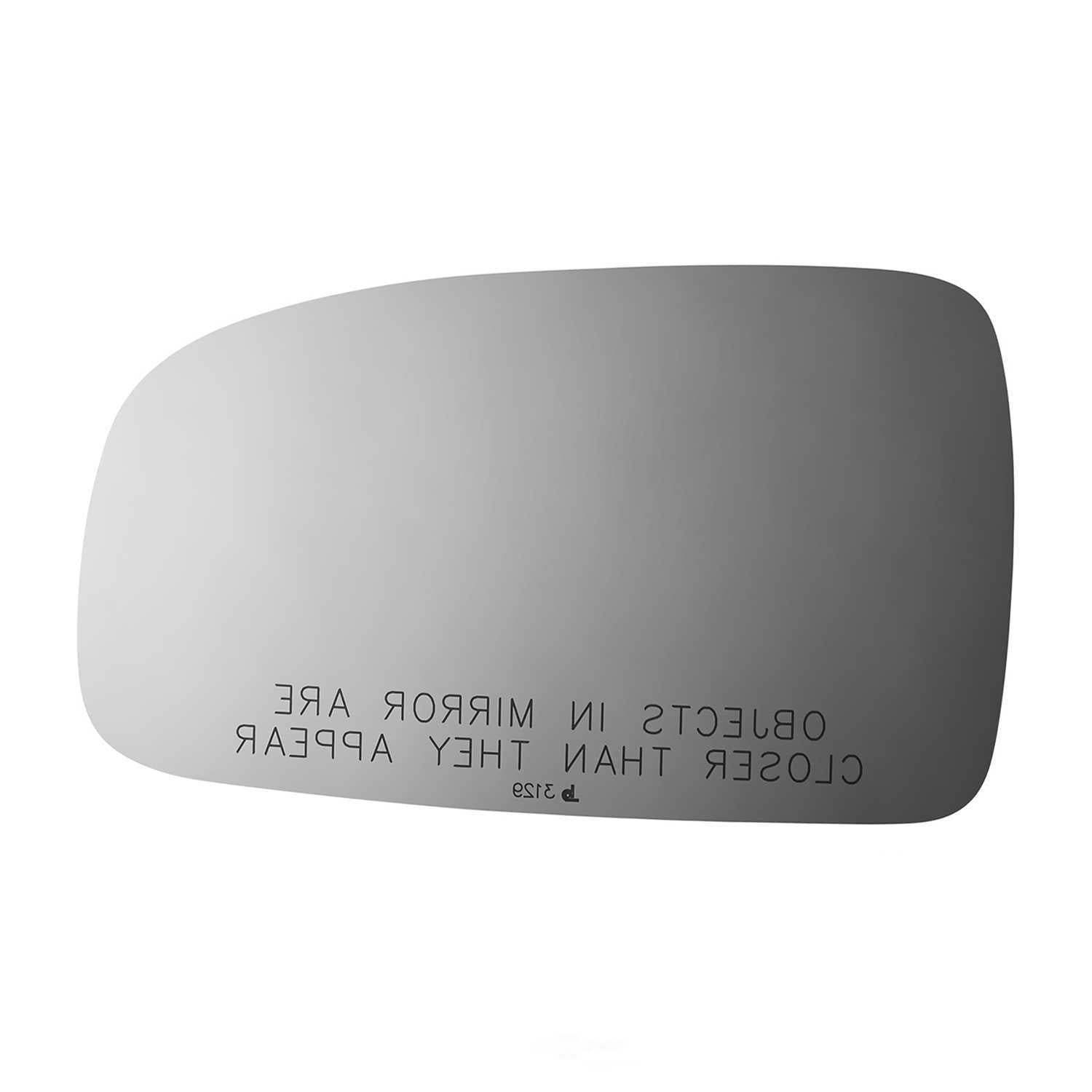 Burco Side View Mirror Replacement Glass - Clear Glass - 3129