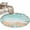 Teal Green Beige, variant on Runner Rug 2'x6', Coastal Washable Non-Slip Hallway Runner Rugs, Summer Nautical Beach Coral Starfish Blue Ombre Bedside Rugs Floor Mats Carpet Runners for Kitchen Bathroom Laundry Room