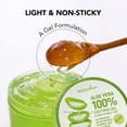 thumbnail image 5 of Aloe Vera Gel for Face, Skin, Hair & Sunburn Relief, 100% Pure Aloe Gel for All Skin Types. Made in Korea. 300ml (10.1fl.oz) (1), 5 of 5