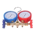 thumbnail image 3 of Pressure Gauge AC Manifold Gauge Set R134A AC Refrigeration Kit Corrosion Resistant Brass R12 R22 Vacuum Gauge, 3 of 8
