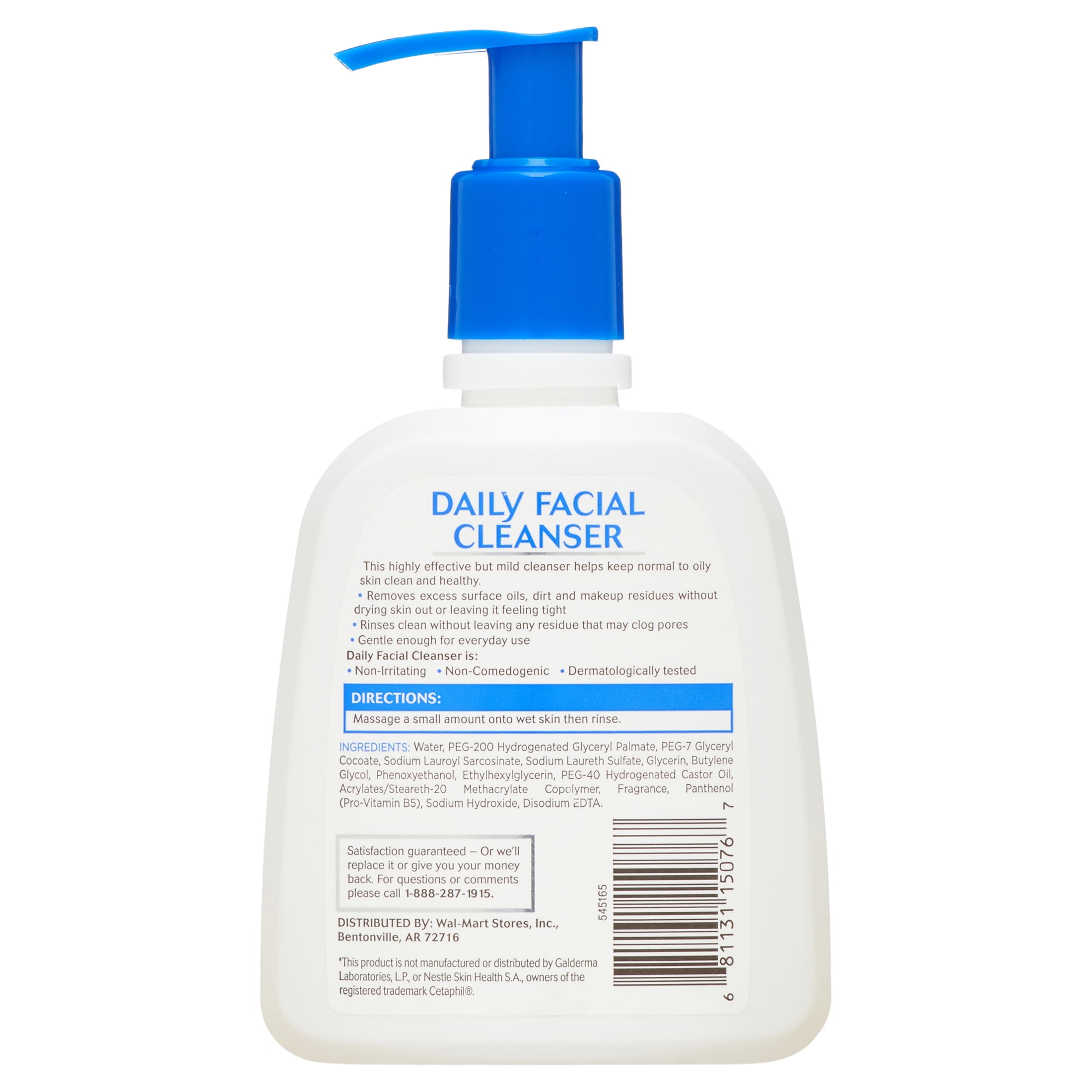 Equate Beauty Daily Facial Cleanser, 8 fl oz