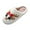 A-White143, variant on JAJAHO Indoor Christmas Kids Slippers Winter Warm Fuzzy Santa Embroidery For Boys Girls Lightweight Soft Sole Home Footwear Comfort Slippers