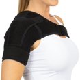 thumbnail image 1 of Shoulder Stability Brace - Injury Recovery Compression Support Sleeve - For Rotator Cuff Injuries, Arthritis, Sprain, Dislopetion, Joint Pain Relief (-week, 1 of 4