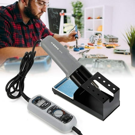 

938D Portable Hot Tweezers Mini Soldering Station LED Temperature Digital Display for Repair of BGA SMD 110V (USA Stock)