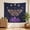 C, variant on XaaKee Tapestry Wall Hanging, Magical Cosmic Moth Illustration, High-Quality Polyester Large Wall Tapestry, 60x40Inch