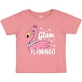 thumbnail image 3 of Inktastic Glam Pink Flamingo with Pearls Girls Baby T-Shirt, 3 of 5