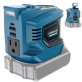 thumbnail image 1 of Inversor de corriente LIVOWALNY 200W DC18V a AC110V portátil, 1 of 7