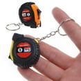 thumbnail image 2 of Visland 1m Retractable Ruler Steel Tape Measure Key Chain Mini Pocket Measuring Tool, 2 of 7