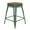 Green/Teak, variant on Flash Furniture Kai Commercial Grade 24" High Backless Blue Metal Indoor-Outdoor Counter Height Stool with Teal-Blue Poly Resin Wood Seat