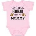 thumbnail image 3 of Inktastic Watching Football with My Mommy Boys or Girls Baby Bodysuit, 3 of 5