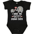 thumbnail image 3 of Inktastic Best Gram Ever Grandchild Boys or Girls Baby Bodysuit, 3 of 5