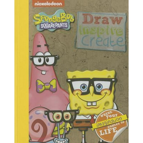 Pre-Owned Spongebob Squarepants: Draw Inspire Create (Paperback) 1472345436 9781472345431