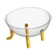 thumbnail image 3 of Cápsula Espacial de Acrílico para Gatos, Cuenco, Muebles Elevados, Cúpula Transparente, Versátil Amarillo, 3 of 9