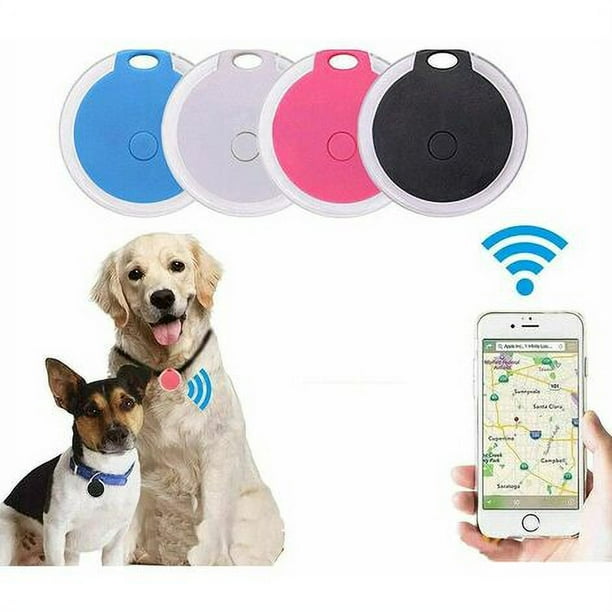 GPS Dog Tracker Anti Lost GPS Collar Cats Locator with Alarm for Pets Dog Vehicles Children Elderly Mini SOS Outdoor Navigation GPS Location. Black