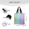 thumbnail image 4 of Xecao Beautiful Glitter for Tote Bag: spacious with inner pockets, ideal for work, shopping, or travel., 4 of 9