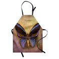 thumbnail image 1 of Butterfly Apron, Monarch Butterfly Vintage British Grunge Victorian Photography Art Theme Print, Unisex Kitchen Bib with Adjustable Neck for Cooking Gardening, Adult Size, Multicolor, by Ambesonne, 1 of 4