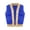 Royal Blue, variant on Kids Boys Arabian Prince Vest Sleeveless Jacket Waistcoat Performance Party Fancy Dress Up Purple 16