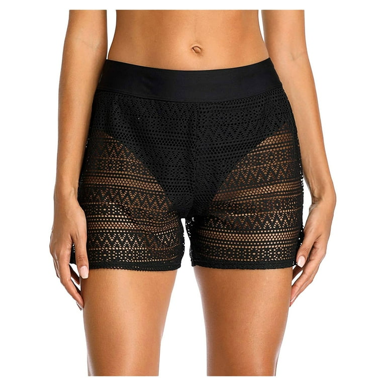 Walmart ladies swim best sale shorts