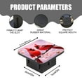 thumbnail image 2 of Hitch Cover Fits For 2-Inch Hitch,Red Birds On Cherry Flower Branchrubber Trailer Hitch Cover Tube Plug Insert,Car Exterior Accessories, Receiver Tube Hitch Plug, 2 of 6