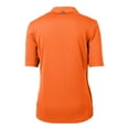 thumbnail image 3 of Women's Cutter & Buck Orange Las Vegas Aviators Virtue DryTec Eco Pique Recycled Polo, 3 of 3