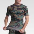 thumbnail image 4 of Termal de los hombres debajo de las medias guarda el gimnasio que completa un ciclo se divierte el verde de xxl de las camisetas Sunnimix Camisetas de los deportes de los hombres, 4 of 8
