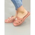 thumbnail image 4 of Women's Flat Sandals, , Elegant, Minimalist, Anti-Slip, Wear-Resistant, Large Size, Fashionable Slippers, Spring/Summer, 4 of 5